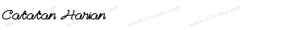 Catatan Harian字体转换